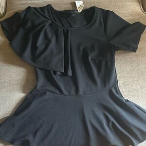 Ruffle Sleeve Blouse
